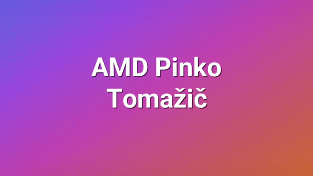 AMD Pinko Tomažič