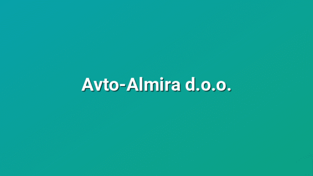 Avto-Almira d.o.o.