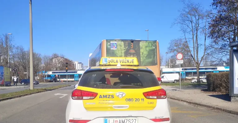 šola vožnje v Ljubljani