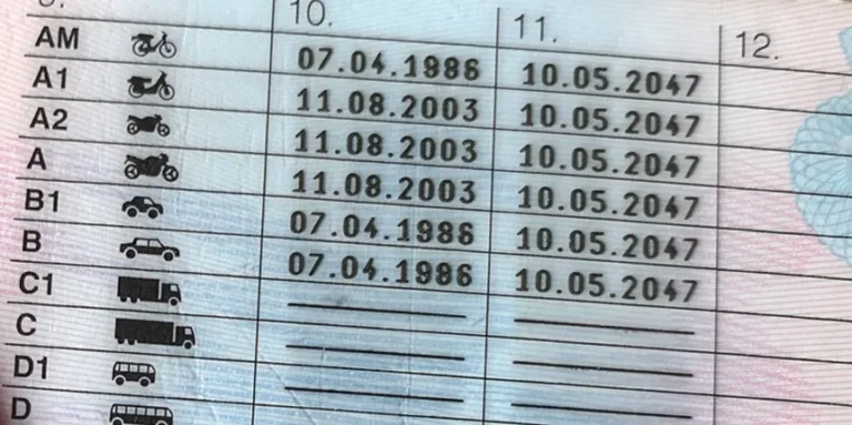 veljavnost vozniškega dovoljenja